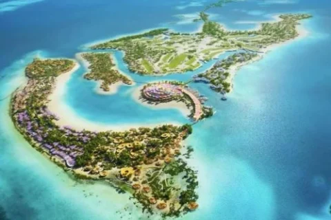 Jardim do Paraíso transforma o deserto saudita em destino de luxo