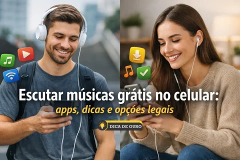 Escutar músicas grátis no celular: apps, dicas e opções legais - Dica de Ouro